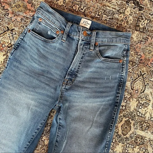 J. Crew High Rise Vintage Straight Jeans - 25 - Picture 3 of 6